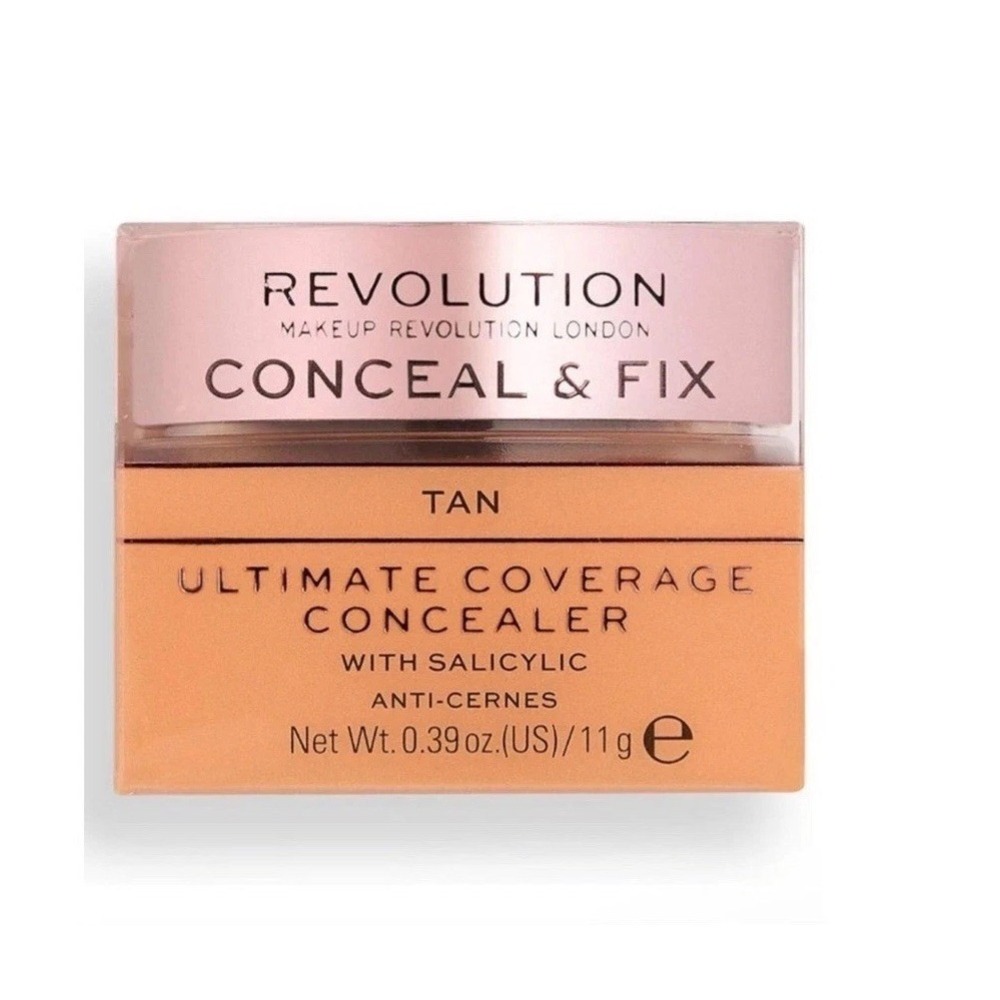 Tan - Revolution Conceal & Fix‎ Ultimate Coverage Concealer